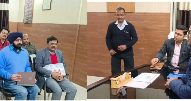 नगर निगम काशीपुर पहुंच जिलाधिकारी ने किया निगम कार्यों की समीक्षा