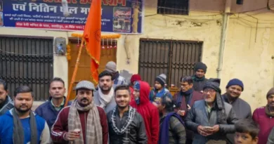 श्री बालाजी पावन धाम मंदिर समिति के तत्वावधान में मां मनसा देवी मंदिर से निकली प्रभात फेरी