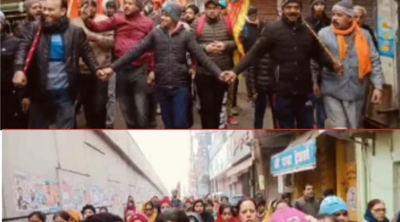 प्रभातफेरी में बढ़ रही प्रतिदिन राम भक्तों की संख्या