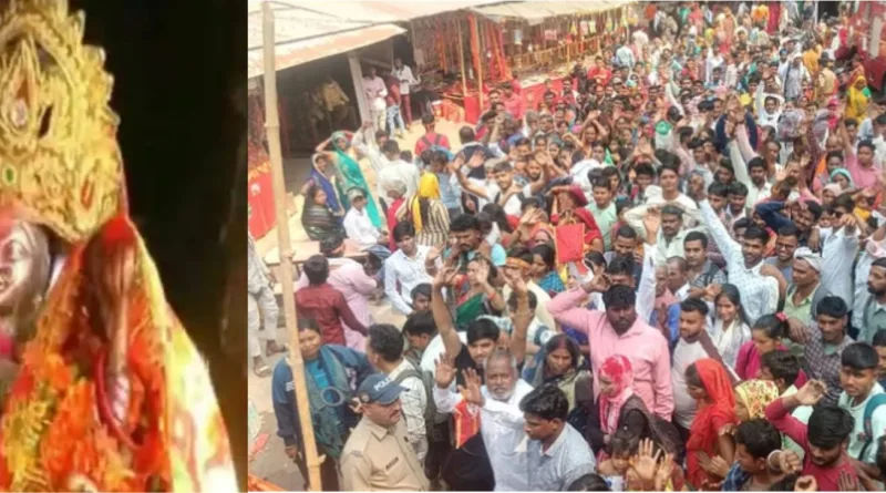 पूर्णा पर्वत पर विरामान मां पूर्णागिरी के दर्शन को उमड़ी भीड़