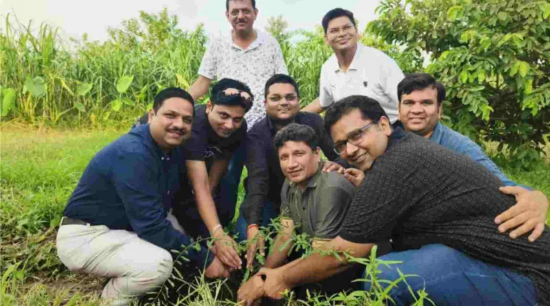62 वें स्थापना दिवस पर भारत विकास परिषद के पदाधिकारियों ने किया वृक्षारोपण
