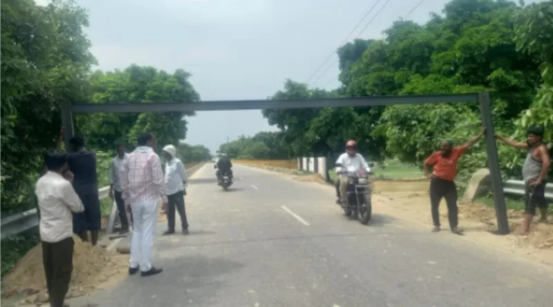 जसपुर-भूतपुरी-नगीना मार्ग भारी वाहनों के लिए बन्द