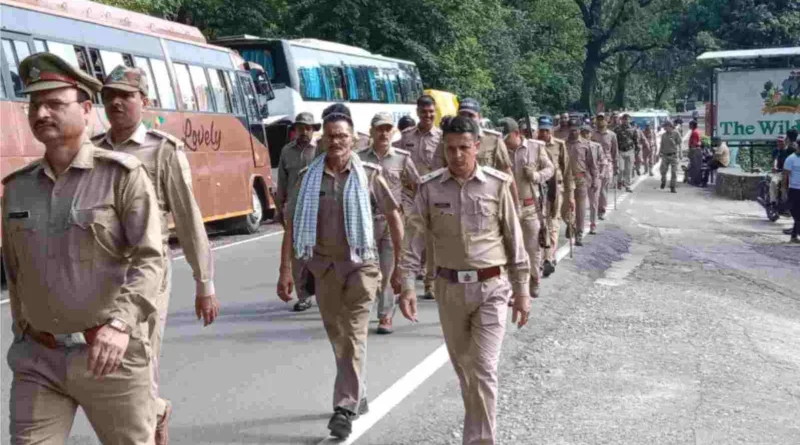 शिकारियों के मददे नजर वन्यजीवों की सुरक्षा में लगे वनकर्मियों ने गस्त बढ़ाई