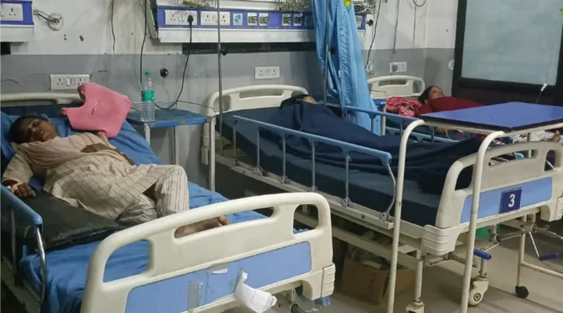 दवा कंपनी में बड़ा हादसा, 8 महिला कर्मचारी हुई बेहोश, हॉस्पिटल में कराया गया भर्ती