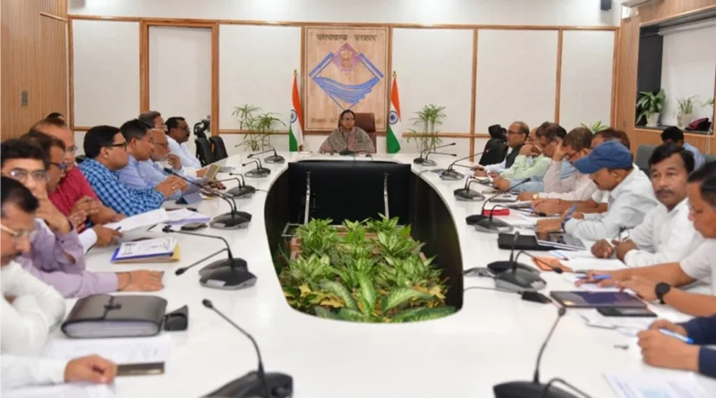 मुख्य सचिव ने किया राज्य आपदा मोचन निधि (एसडीआरएफ) एवं राज्य आपदा न्यूनीकरण के विभिन्न प्रस्तावों पर अनुमोदन