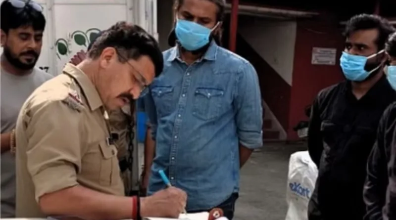 विदेश भेजने के नाम पर ठगी करने वाले अवैध कॉल सेंटर का भंडाफोड
