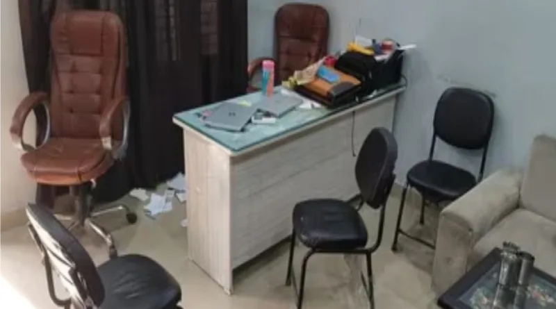 चोरों ने की प्रापर्टी डीलर के दफ्तर का ताला तोड़कर पांच लाख की नकदी चोरी