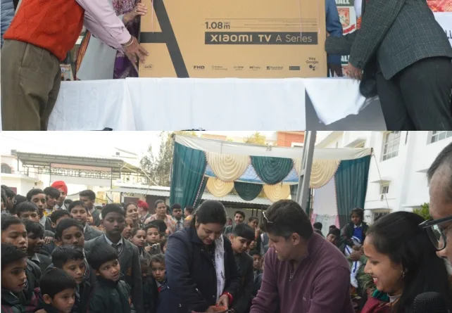 स्टडी हॉल विद्यालय में क्रिसमस के अवसर पर विंटर कार्निवाल का भव्य आयोजन