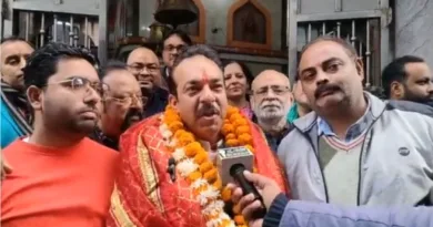 संदीप सहगल ने मां मंशा देवी मन्दिर पहुंच लिया मां का आशीर्वाद