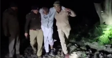 गौतस्करी कर रहे एक बदमाश के साथ पुलिस की मुठभेड
