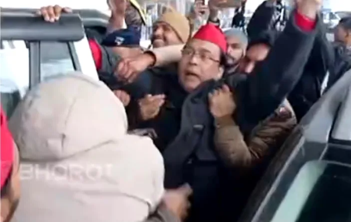 मेयर प्रत्याशी नदीम अख्तर ने किया आत्मदाह का प्रयास
