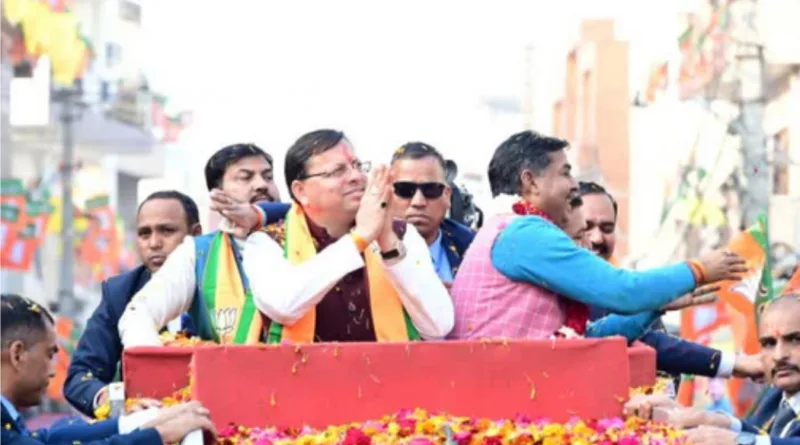 आज डेढ़ बजे मुख्यमंत्री का रोड-शो तैयारियां पूरी