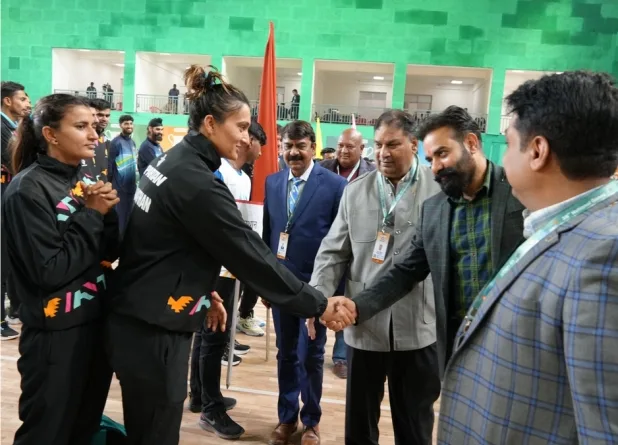 महिला वालीबॉल - केरल ने पश्चिम बंगाल को सीधे सैटो में 3-0 से हराकर जीत दर्ज की