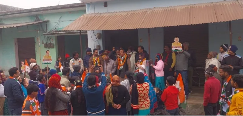 जसपुर खुर्द व शंकरपुरी क्षेत्र में डोर-टू-डोर जनसंपर्क जारी, मिल रहा भारी जनसमर्थन