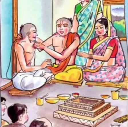 महाविद्यालय में सामूहिक यज्ञोपवीत संस्कार कार्यक्रम की शुरुआत