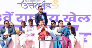 मुख्यमंत्री श्री पुष्कर सिंह धामी ने किया राष्ट्रीय मलखंब प्रतियोगिता का शुभारंभ