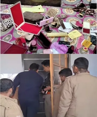 चोरों ने बंद घर में चोरी की घटना को दिया अंजाम