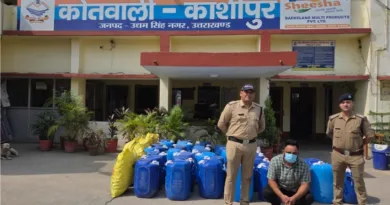 एसएसपी मणिकान्त मिश्रा के निर्देशानुसार नशा तस्करो पर कड़े प्रहार लगातार