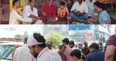 शनि जयन्ती के अवसर पर श्री शीतला माता मंदिर में धर्मिक अनुष्ठान के उपरांत खिचड़ी व शरबत वितरण