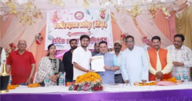 प्रजापति महासभा ने महापौर दीपक बाली तथा समाज के तीन निर्वाचित पार्षदों को किया सम्मानित