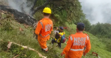 उत्तराखंड में फिर हेलीकॉप्टर हादसा