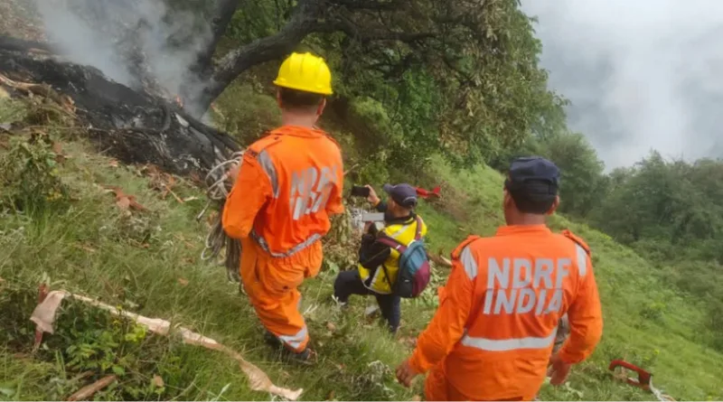 उत्तराखंड में फिर हेलीकॉप्टर हादसा