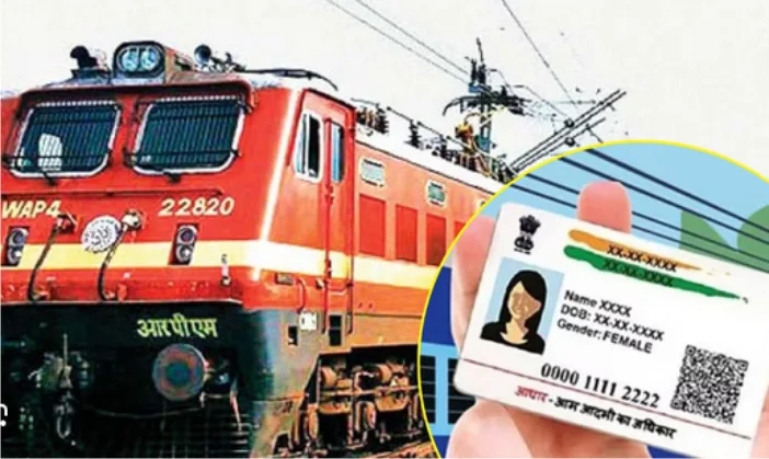 तत्काल टिकट बुकिंग नियमों में बड़ा बदलावः अब आधार प्रमाणीकरण और ओ.टी.पी. अनिवार्य