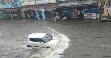 हल्द्वानी-रामनगर-टनकपुर में बारिश से जनजीवन अस्त व्यस्त