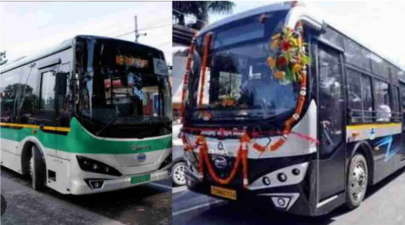 शहर में अलग-अलग रंगों में दिखेंगे नगर वाहन