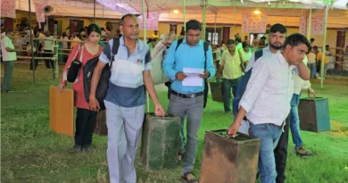 द्वितीय चरण के मतदान को सुचार, शांतिपूर्ण एवं निष्पक्ष संपादित करने हेतु तीन ब्लॉकों के लिए 505 मतदान पार्टिया हुई रवाना