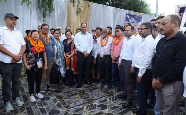 टनकपुर में कैलाश मानसरोवर यात्रा-2025 की शुरुआत प्रथम दल का भव्य स्वागत पारंपरिक रीति-रिवाजों और सांस्कृतिक उत्साह के साथ स्वागत