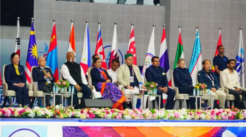 एशियन ओपन शॉर्ट ट्रैक स्पीड स्केटिंग ट्रॉफी-2025 का समारोह समापन