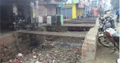 लक्ष्मीपुर माइनर पर हुए अतिक्रमण को चिह्नित करने का कार्य दोबारा से शुरू