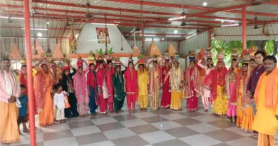 सूर्या रोशनी लिमिटेड काशीपुर के सहयोग से ग्राम बसई में भव्य कलश यात्रा एवं विभिन्न सांस्कृतिक प्रतियोगिताओं का आयोजन