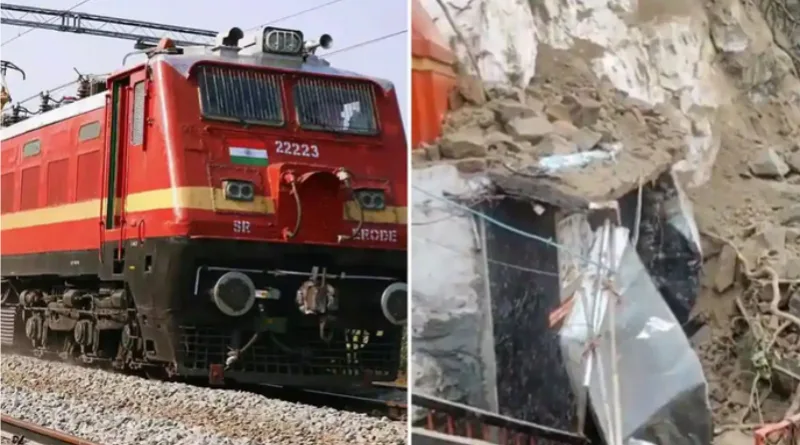 रेलवे ट्रैक पर अचानक मलबा गिरने से हरिद्वार, देहरादून और ऋषिकेश जाने वाली ट्रेनों का संचालन प्रभावित