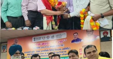 राष्ट्रीय कोषाध्यक्ष बनने पर विभिन्न संगठनों ने किया महापौर दीपक बाली का स्वागत