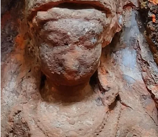 सिद्धपीठ श्री शीतला माता मंदिर में उभरी प्राचीन प्रतिमा