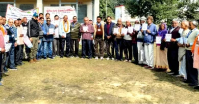 पूर्वाेत्तर रेलवे पेंशनर्स एसोसिएशन काशीपुर ब्रांच की मासिक बैठक सम्पन्न