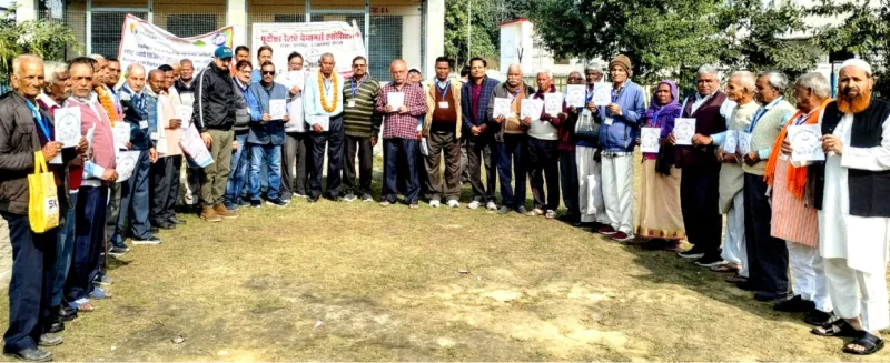 पूर्वाेत्तर रेलवे पेंशनर्स एसोसिएशन काशीपुर ब्रांच की मासिक बैठक सम्पन्न