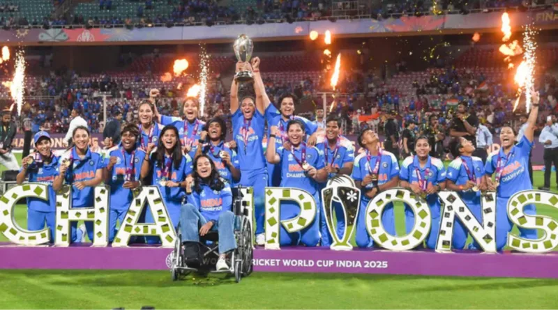 भारत की महिला टीम ने रचा इतिहास विश्व कप को नया चौंपियन