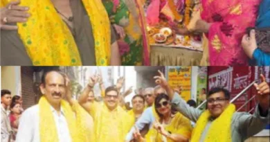 नगर में धूमधाम से निकली शालिग्राम जी बारात