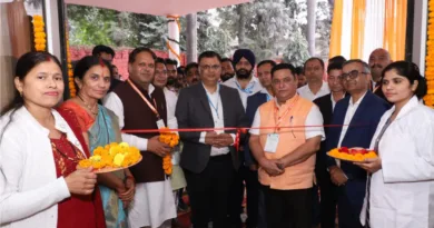 काशीपुर में दूसरे आरोग्य मंदिर का शुभारंभ