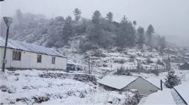 मौसम विभाग ने अनुसार उंचाई वाले क्षेत्रों में बर्फबारी की संभावना