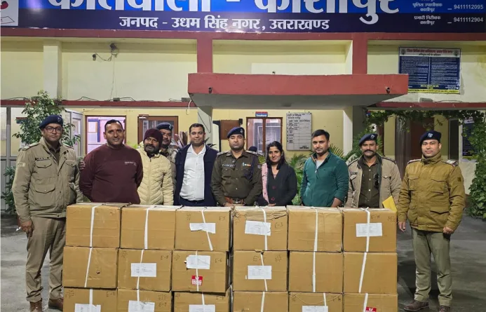 नशा तस्करों के विरुद्ध कड़ा प्रहार, 01 करोड़ से अधिक खुदरा मूल्य के 43,950 नशीले इंजेक्शन बरामद