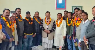 उत्तराखंड के अध्यक्ष का किया पत्रकार प्रेस परिषद भारत उत्तराखंड की काशीपुर कार्यकारिणी ने किया स्वागत