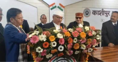काशीपुर बार एसोसिएशन का शपथ ग्रहण समारोह अत्यंत धूमधाम से संपन्न