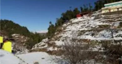 अच्छी खबर - उत्तराखण्ड में पहली बर्फबारी शुरू