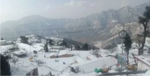 उत्तराखंड में सीजन की दूसरी बर्फबारी जारी