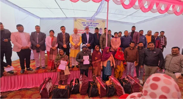 काशीपुर में लगा भव्य बहुद्देशीय शिविर, शिविर में 76 समस्याएं/मांगें पंजीकृत हुई जिसमें से 41 का मौके पर समाधान