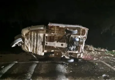 काशीपुर में देर रात किन्नी खेड़ा रोड पर कार और टेंपो का जोरदार भिड़ंत